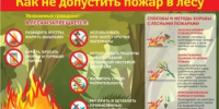Памятка как не допустить пожар в лесу - Администрация г. Салават