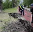 Подготовку газонов проводят специалисты в Осановской роще в Вологде - Вологда.РФ