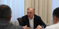 Мурат Кумпилов провел встречу с Юрием Епановым - ИА Адыгея Сегодня