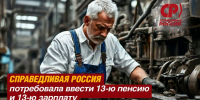 СПРАВЕДЛИВАЯ РОССИЯ требует: 13-я пенсия и 13-я зарплата должны стать реальностью! - Справедливая Россия