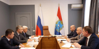 Вячеслав Федорищев провел рабочую встречу с гендиректором ПАО "Россети Волга" Александром Гавриловым - Волга Ньюс