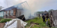 Тушение пожара в Назарове - Газета Красноярский рабочий