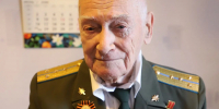 Ветерану Великой Отечественной войны Леонитию Браславскому исполнился 101 год - Агентство по делам гражданской обороны, защиты от чрезвычайных ситуаций и пожарной безопасности