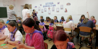 Ввысь за мечтой: в библиотеке поселка Керамкомбинат прошёл День воздушного змея - Искитимская ЦБС