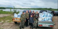 Охотники Октябрьского вышли на уборку Муллинских карьеров вместе с детьми - Минэкологии РБ