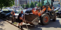Днем продолжится вывоз мусора и грунтовых наносов. - Городской округ Иваново