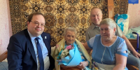 Труженица тыла из Плесецка отметила 105-летие - ИА Dvina29