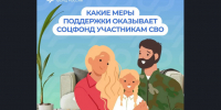 Соцфонд рядом: меры поддержки участников СВО и их семей - Усть-Таркский район