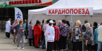 Проект Главы Чувашии Олега Николаева «Шаг «к здоровью»: «Кардиопоезд» оперативно помог жительнице Цивильского округа пройти обследование - Министерство здравоохранения