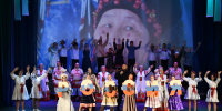 В Краснозёрском районе состоялся масштабный фестиваль патриотического творчества - Краснозерский район