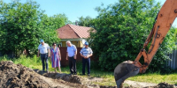 Партийцы контролируют замену водопровода по Народной Программе в Погаре - Единая Россия