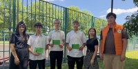 На одной из оживленных детских спортивных площадок района прошла акция "Безопасное лето". - Успенский район