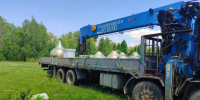 Архипастырь освятил накупольные кресты для храма свт. Николая Чудотворца села Нижняя Петровка - Алтайская митрополия