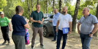 Совместно с представителями от Министерства ЖКХ, администрации г.о. Лосино-Петровский, а также подрядной организации и УТНКР встретились с активными жителями села Анискино. - Городской округ Лосино-Петровский