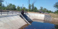 В Волго-Ахтубинской пойме построено новое водопропускное сооружение - Облкомприроды