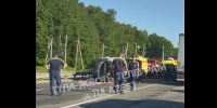 Возле Одоевского шоссе на трассе М-2 под Тулой произошло серьезное ДТП - ИА Тульская служба новостей