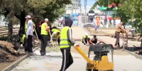 В Волгограде продолжается обновление сквера на проспекте Металлургов - Комитет ЖКХ