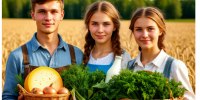 С Днём российского фермера! - Комитет по развитию малого, среднего бизнеса и потребительского рынка