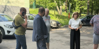 Сегодня, 10.06.2026, состоялся еженедельный обход главы управы района Чертаново Центральное Галины Мокан - Район Чертаново Центральное