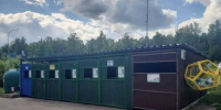 ​В м.о. Истра появилась первая в округе контейнерная площадка - Газета Истра сегодня
