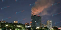 Фото к материалу: Очевидцы сообщают о крупном пожаре в центре Ростова - DonDay.Ru
