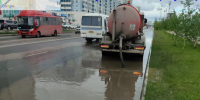 В Якутске активно откачивают воду с заниженных мест - Администрация г. Якутск