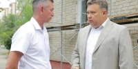 Игорь Редькин проинспектировал капремонт детсада при гимназии № 1 - Ast-News.Ru