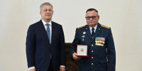 Глава Башкортостана вручил высокую награду начальнику СИЗО-5 УФСИН России по Республике Башкортостан - УФСИН РБ