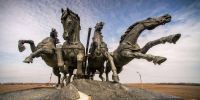 «Легендарную тачанку» при Украине должны были снести, ее распиливали на металлолом - Херсонское агентство новостей