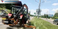 Специалисты «Смоленскавтодора» наводят порядок на придорожных полосах - Смоленская газета