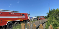 Сегодня в селе Красносельское произошел пожар - Центр по делам гражданской обороны, пожарной безопасности и чрезвычайным ситуациям