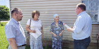 КОММУНИСТЫ И ВЕТЕРАНЫ КИНЕШЕМСКОГО РАЙОНА НАВЕСТИЛИ ДЕТЕЙ ВОЙНЫ - КПРФ