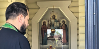 Прихожане Серафимовского храма Воскресенского благочиния Нижегородской епархии потрудились в Георгиевской часовне села Юрьевец - Нижегородская епархия