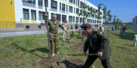 Аллею славы в честь Героев СВО открыли в образовательном центре Красногорска - Городской округ Красногорск