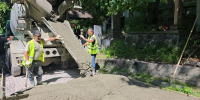 В Хостинском районе Сочи началось благоустройство территории кладбища на улице Леси Украинки - Администрация г. Сочи