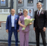 В Северской открыли обновленную Доску Почета - Зори