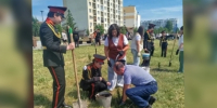 В Белове при участии ветерана регионального следственного управления в рамках акции «Сад памяти» высажено 200 саженцев - СУ СК РФ