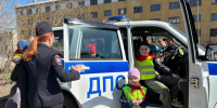 Воркутинские дошкольники приняли участие в развлечении по Правилам дорожного движения. - Муниципальный округ Воркута