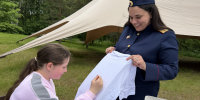 В Выборге в парке Монрепо прошёл патриотический мастер-класс для детей в преддверии Дня России - Следственный комитет
