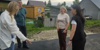 Первый замминистра Алла Алексеева в рамках проекта «Социальный маршрут» работала в Чудовском округе - Министерство транспорта