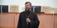 Ключарь кафедрального собора Рождества Христова г. Липецка принял участие в торжественном мероприятии УВД посвященному Дню России - Липецкая Епархия