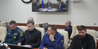 Священник принял участие в заседании Совета при Главе Якутии по вопросам казачества - Якутская и Ленская епархия