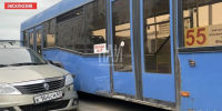 В Пскове столкнулись легковушка и рейсовый автобус - Комсомольская правда