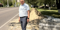 Глава Ивнянского округа проинспектировал ход работ на Аллее Славы. - Ивнянский район