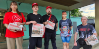 📌Коммунисты Нерехты провели акцию «Газета на проходную»📌 - КПРФ