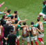 Мексиканцы празднуют забитый мяч | Источник: FIFA.com - 29.Ru