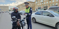 Cотрудники Госавтоинспекции продолжают проведение профилактической акции "Мотоциклист" - Магсити74