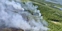 На севере Бурятии тушат крупный лесной пожар - ИА Байкал-Daily