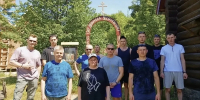 УФИЦ 1 ЛИУ-1 УФСИН России по Алтайскому краю провели благотворительную акцию на Никольском источнике - Алтайская митрополия