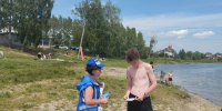 На водоемах пригородной территории Ленинского района прошли профилактические рейды - Администрация г. Барнаул